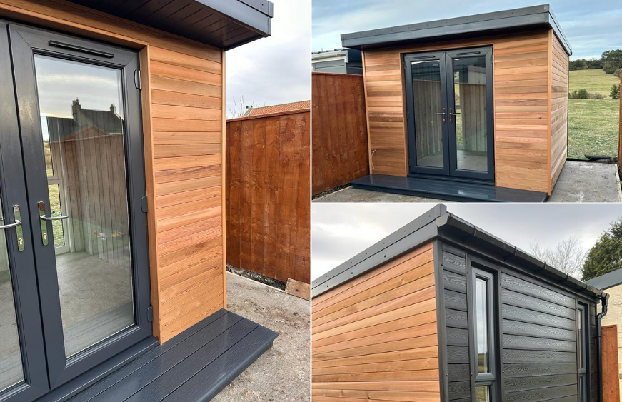 Teesside Garden Office Installation